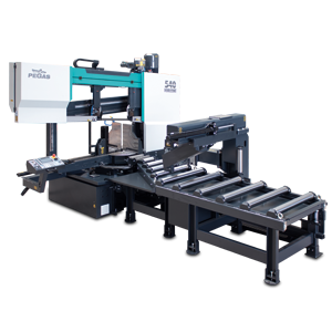 Double-column band saw machines for angular cutting, DCDS-600CNC-X